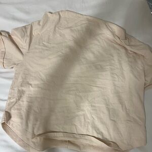 Nuuds off the shoulder tee Size XS in bone